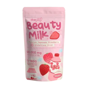 Dear Face Beauty Milk Premium Japanese Strawberry Glutathione Drink