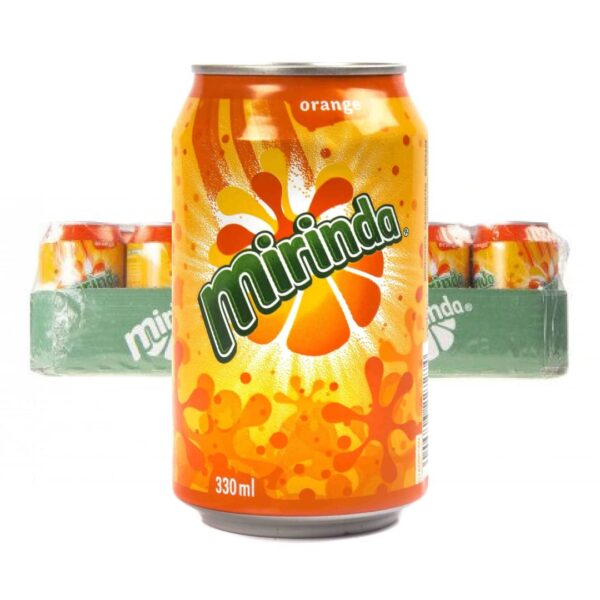 Miranda orange cans 330ml x24