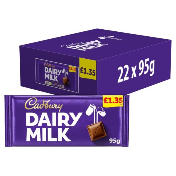 Dairy Milk plain 1.35 x 22