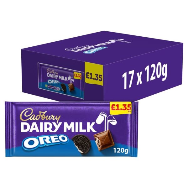 Dairy milk Oreo x 17