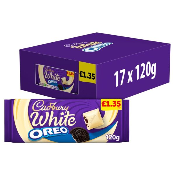 Dairy milk Oreo white x 17