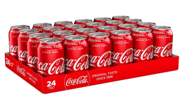 Coca Cola cans 330ml x 24